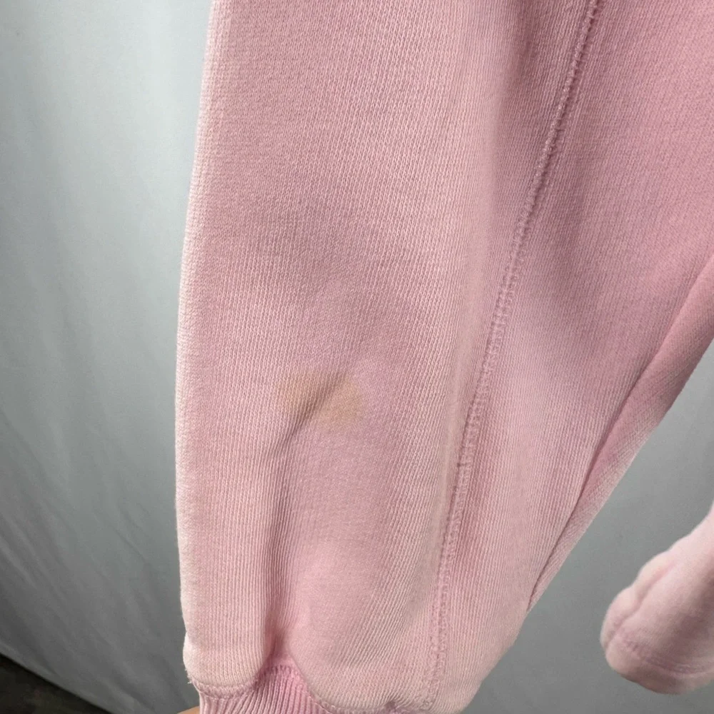 Disneyland Resort Tinkerbell 1/4 Zip Pullover‎ in Pink Size Small